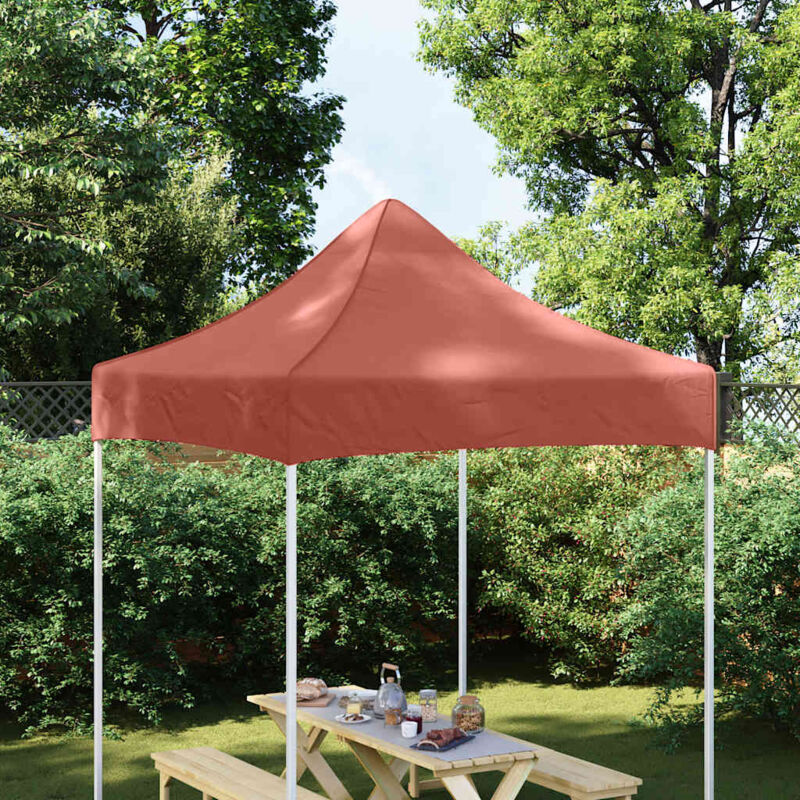 foto del prodotto prolenta premium furniture limited tetto per tendone per feste 2x2 m terracotta