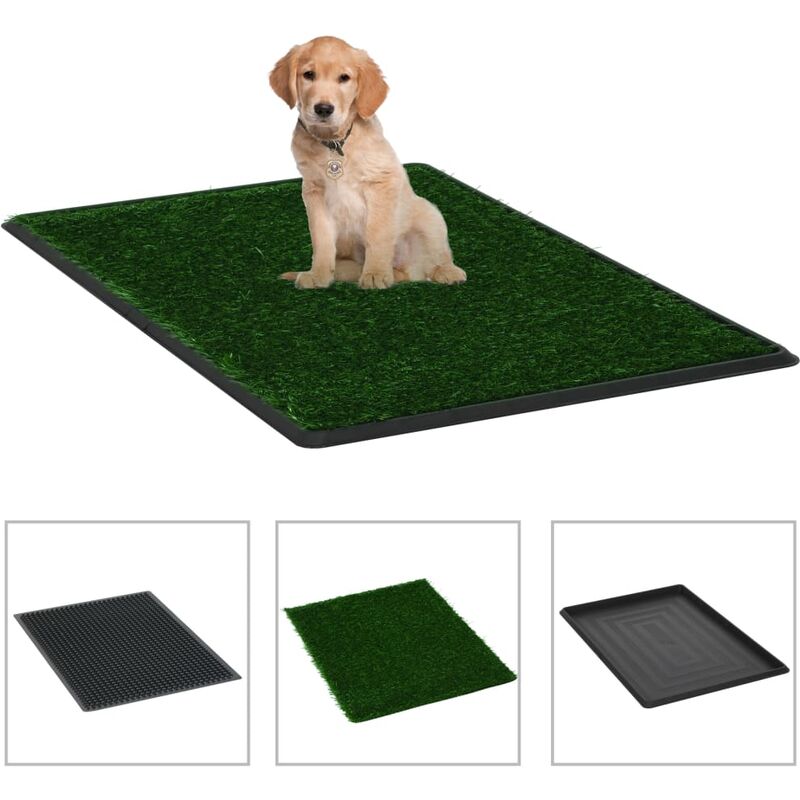 foto del prodotto prolenta premium furniture limited toilette animali con vassoio e prato finto