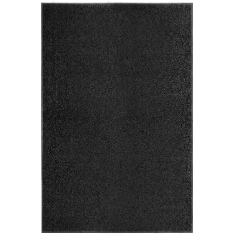 foto del prodotto prolenta premium furniture limited zerbino lavabile nero 120x180 cm