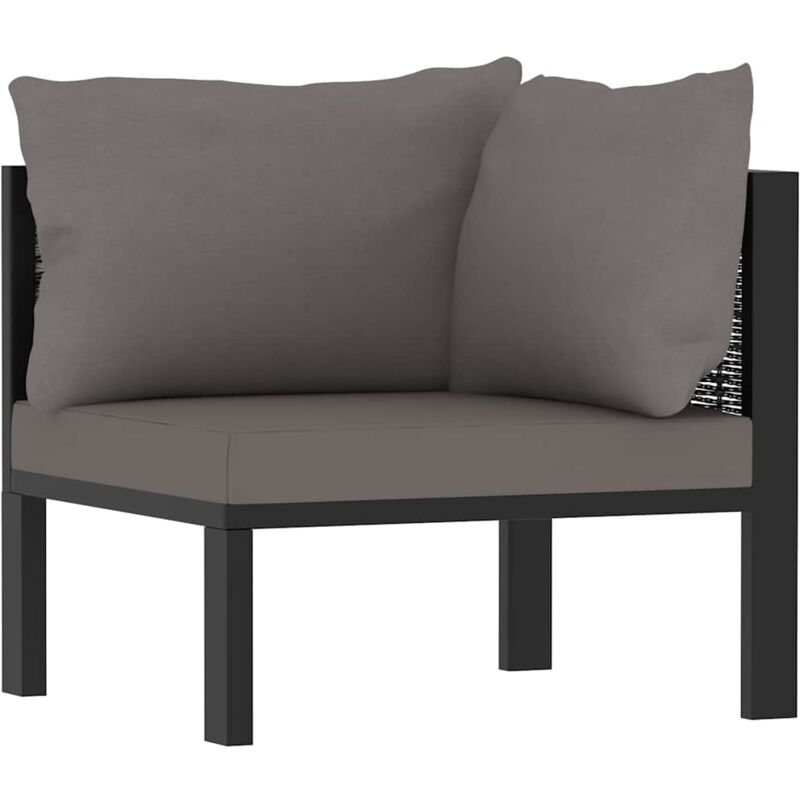 foto del prodotto prolenta premium idaxl divano angolare modulare bracciolo sinistro polyrattan