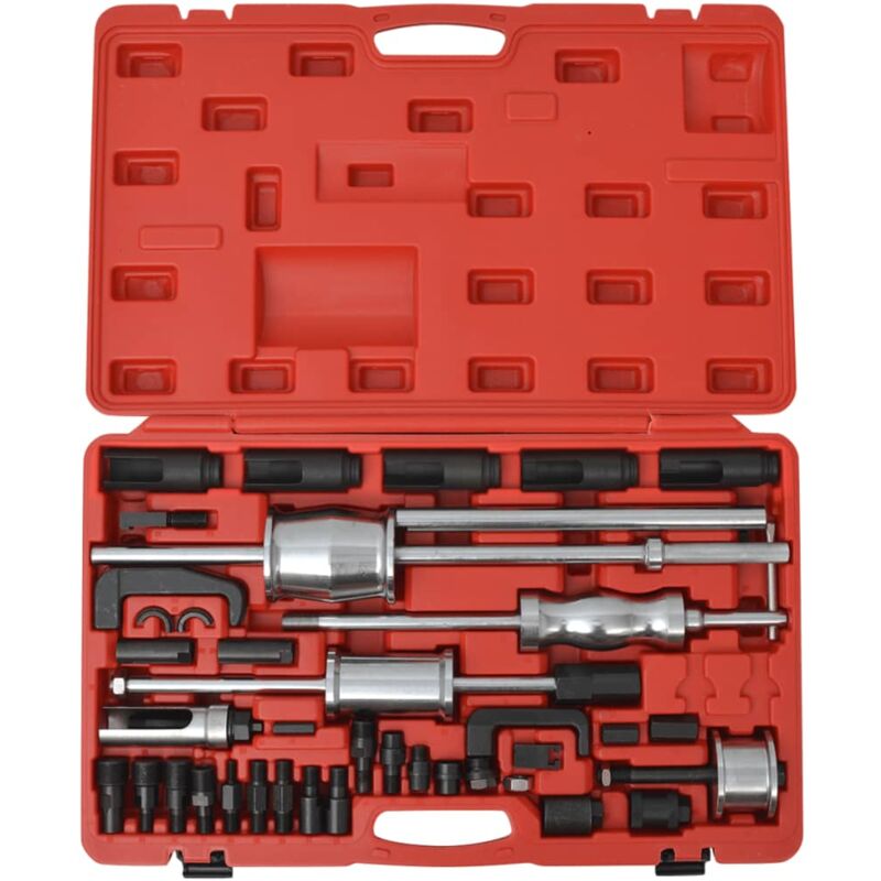 foto del prodotto prolenta premium set estrattori per iniettori diesel officina per garage per auto in acciaio 020004193