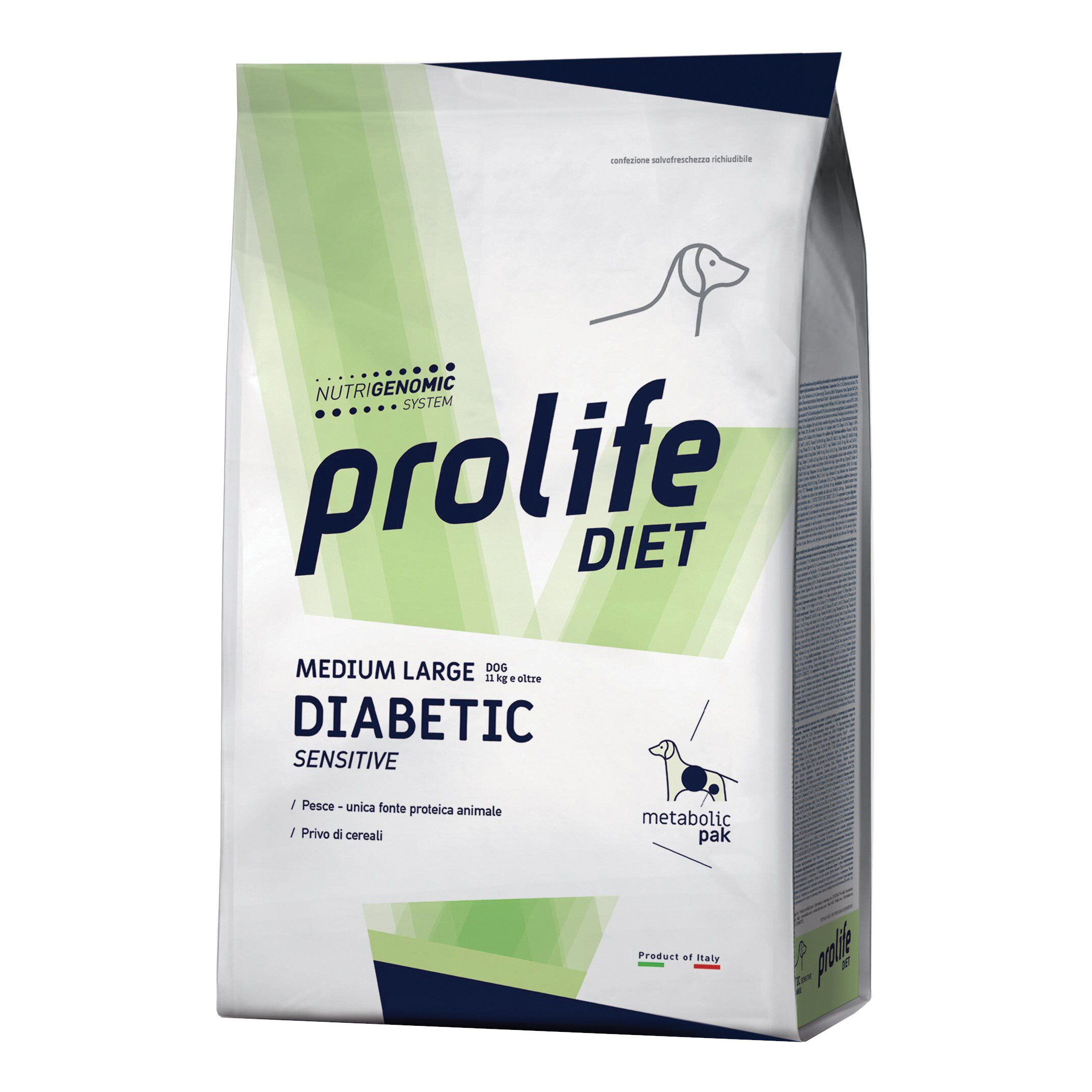 foto del prodotto prolife cane diet diabetic sensitive medium amp large 2 kg