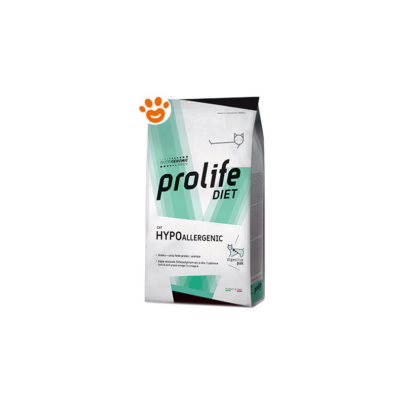foto del prodotto prolife cat veterinary hypoallergenic cat veterinary hypoallergenic sacco da 5 kg