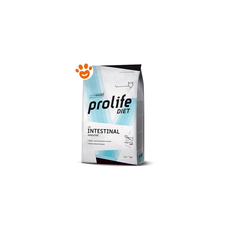 foto del prodotto prolife cat veterinary intestinal sensitive cat veterinary intestinal sensitive sacco da 1,5 kg, any