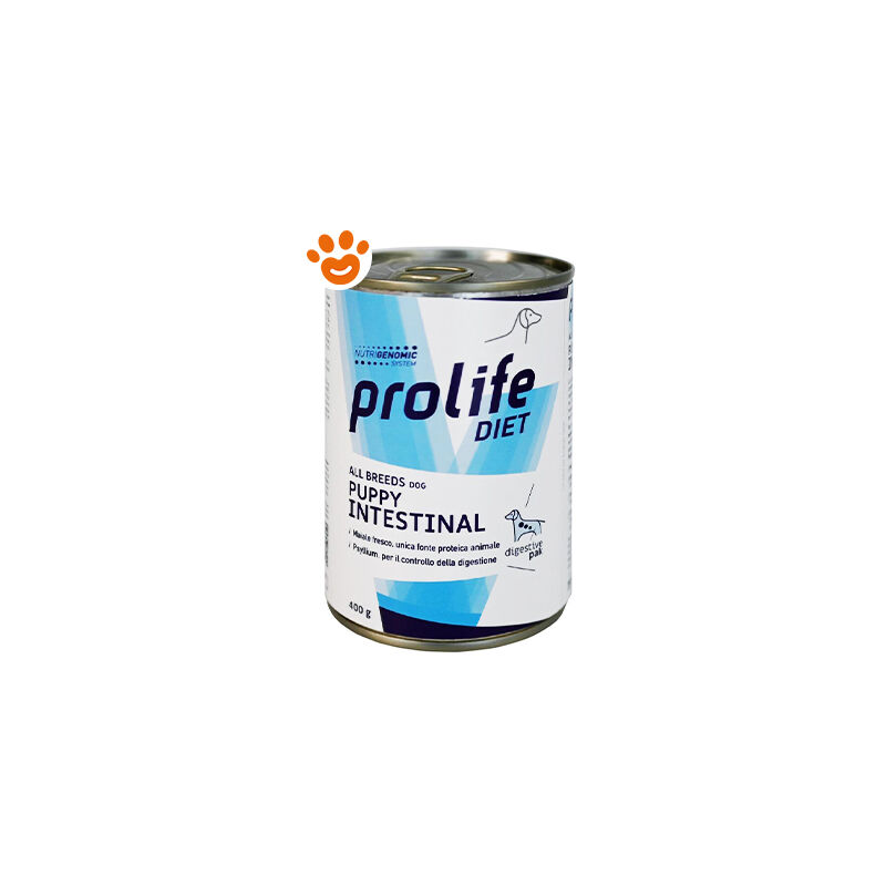 foto del prodotto prolife dog diet puppy intestinal all breeds dog diet puppy intestinal all breeds lattina da 400 gr