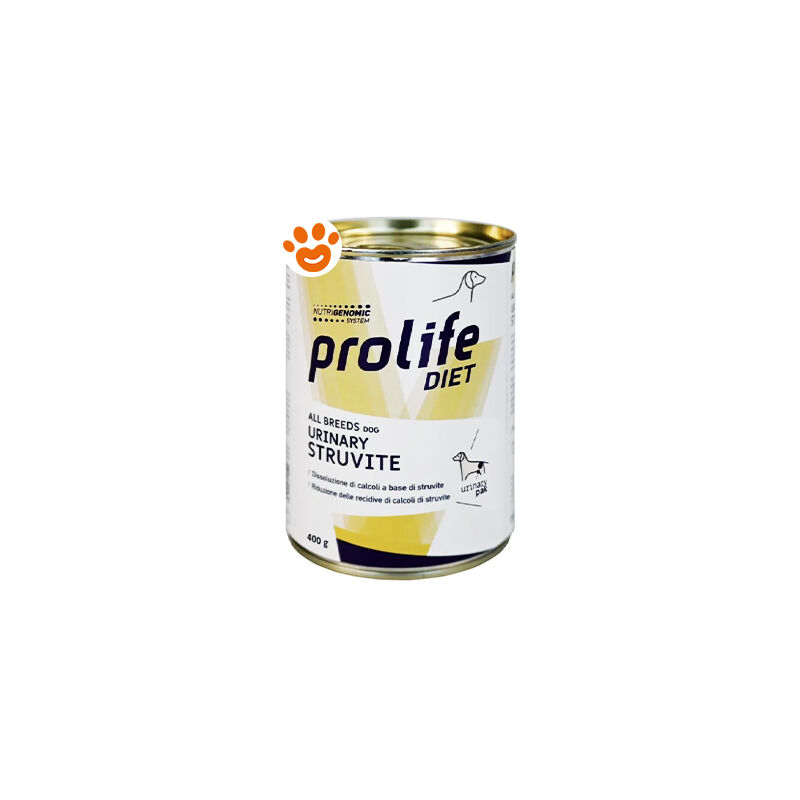 foto del prodotto prolife dog diet urinary struvite all breeds prolife dog diet urinary struvite all breeds lattina da 400 gr