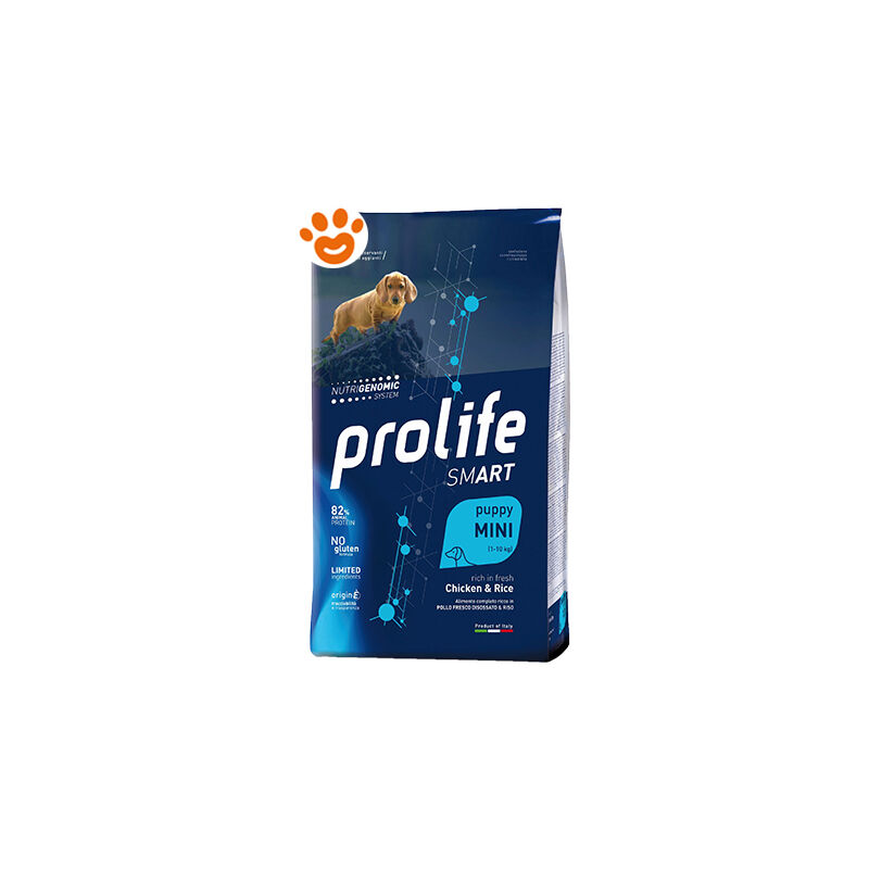 foto del prodotto prolife dog smart puppy mini pollo e riso dog smart puppy mini pollo e riso sacco da 2 kg