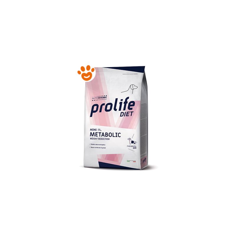 foto del prodotto prolife dog veterinary mini metabolic weight reduction prolife dog veterinary mini metabolic weight reduction any, sacco da 500 gr