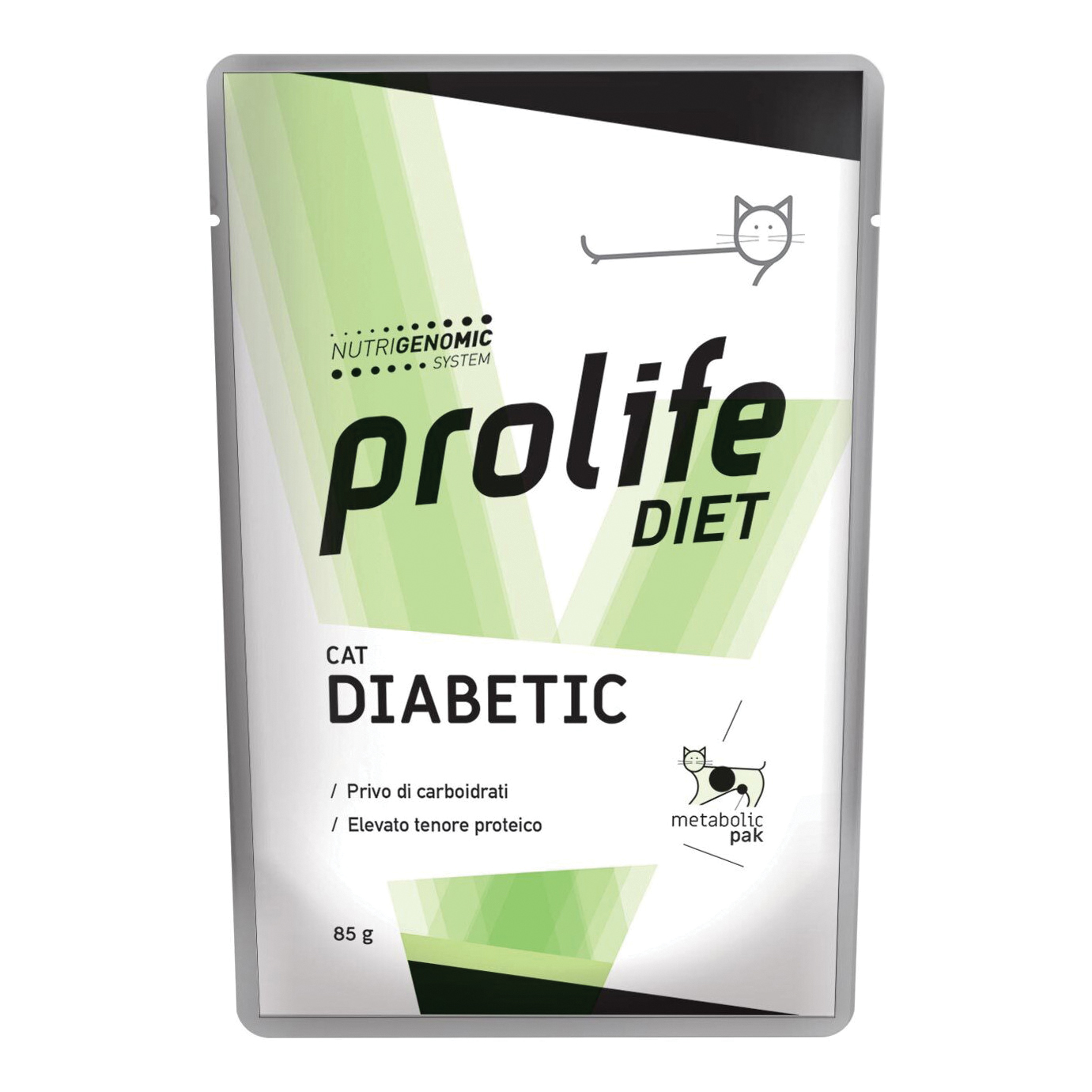 foto del prodotto prolife gatto diet diabetic busta 85 gr
