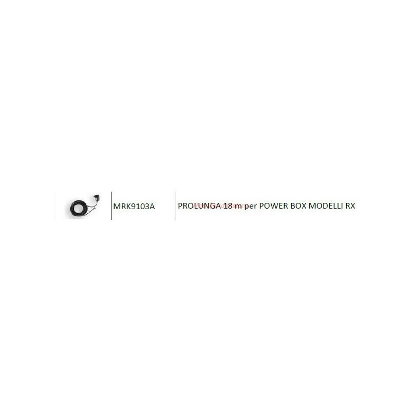 foto del prodotto prolunga 18m per power box robot rasaerba modelli rx robomow mrk9103a