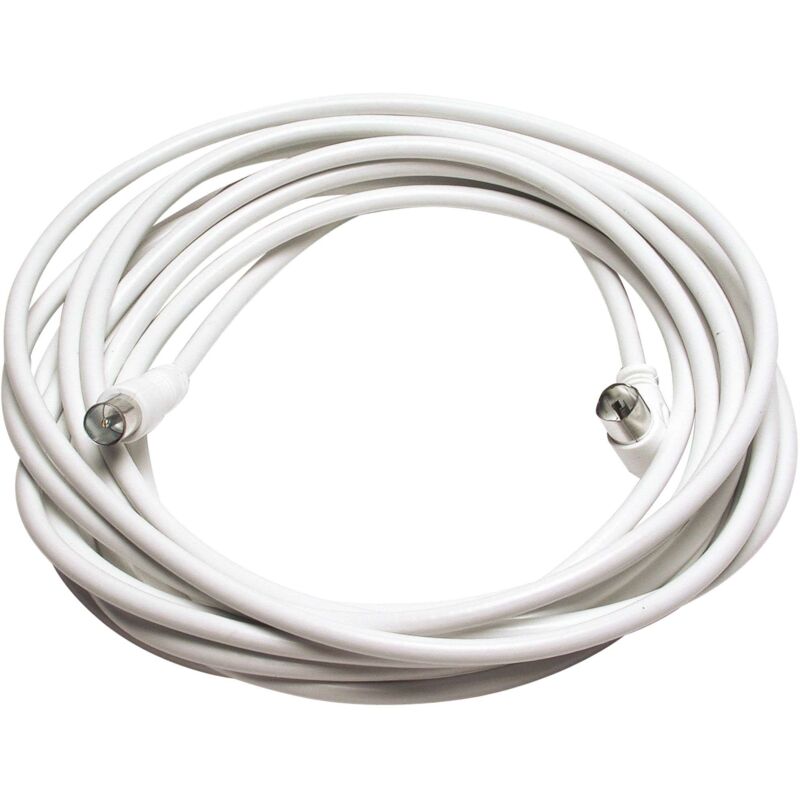 foto del prodotto prolunga antenna tv 5 ml bianca