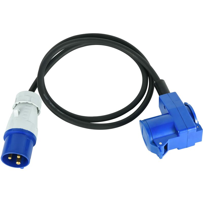 foto del prodotto prolunga con cavo neoprene electraline 46150 1,5 metri 3g1,5mmq