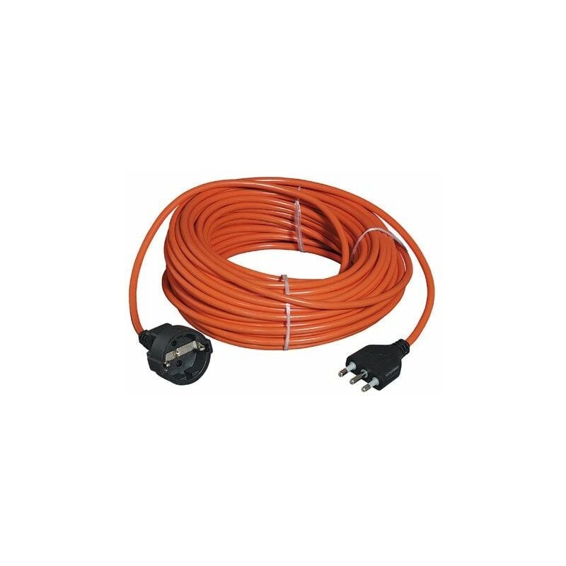 foto del prodotto prolunga da giardino bticino 25mt spina 16a presa universale arancione s2533 40