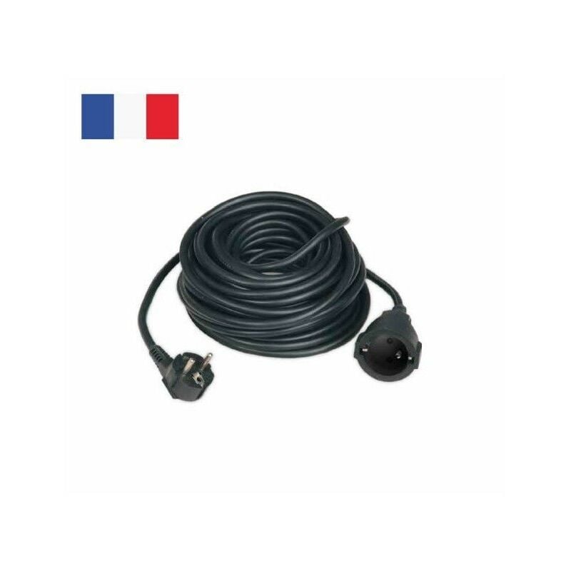 foto del prodotto prolunga del sistema elettrico french 15 metri nera