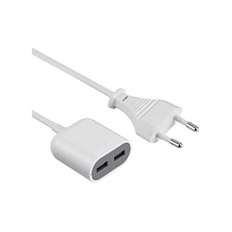foto del prodotto prolunga electraline con caricabatterie a 2 porte usb