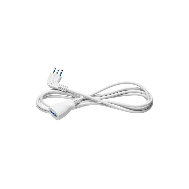 foto del prodotto prolunga elettrica 5mt sez. 3x0,75 bianco maurer 10a cf. in blister