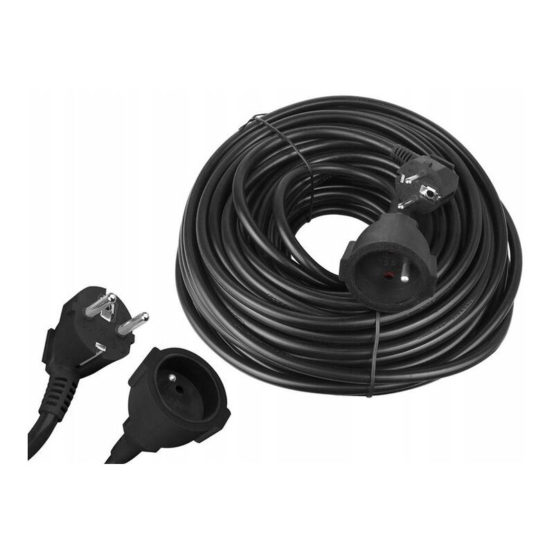 foto del prodotto prolunga elettrica da giardino 50m ip44 3x1,5 spessore per luci albero di natale