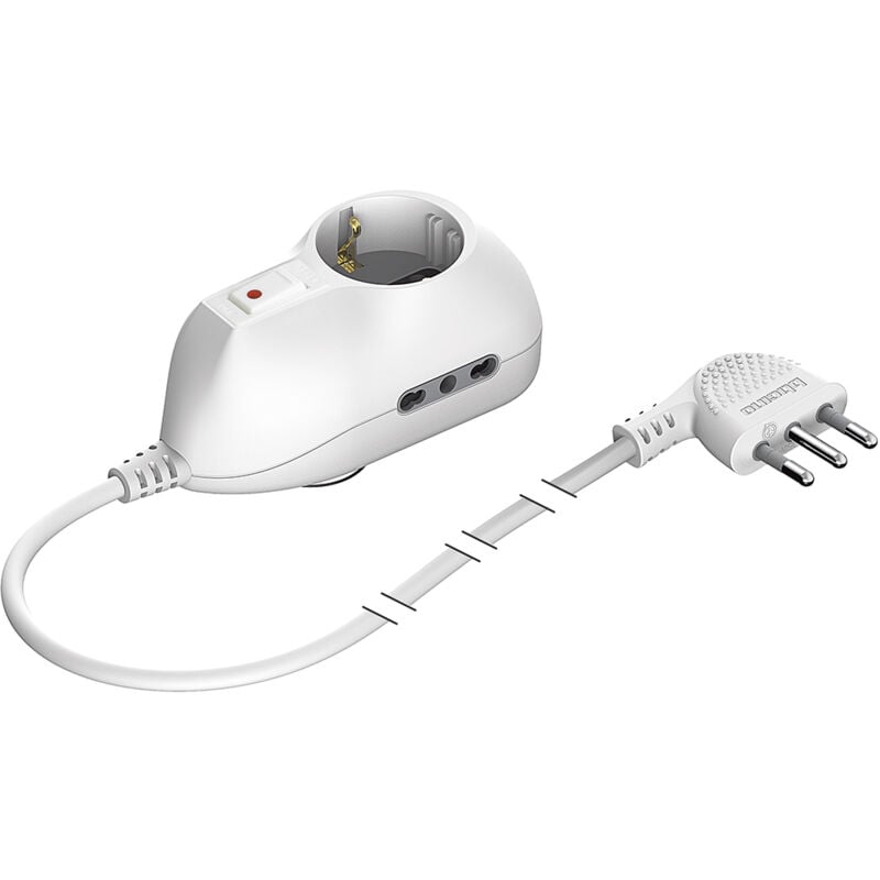 foto del prodotto prolunga elettrica domestica 3m 2 prese bipasso bticino 3632db