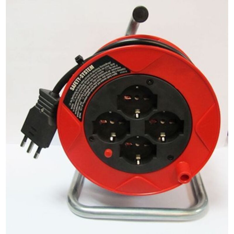 foto del prodotto prolunga elettrica mt 50 3x1,5 avvolgicavo 4 prese brennestuhl 31215 
