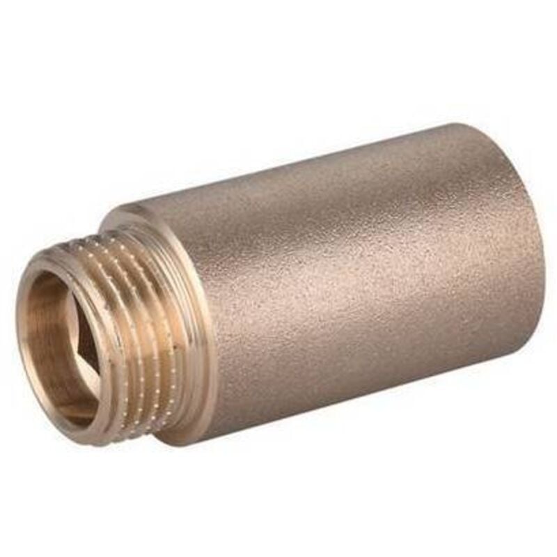 foto del prodotto prolunga filettata maschio-femmina da barra in ottone giallo 3/4 x 10 tiemme