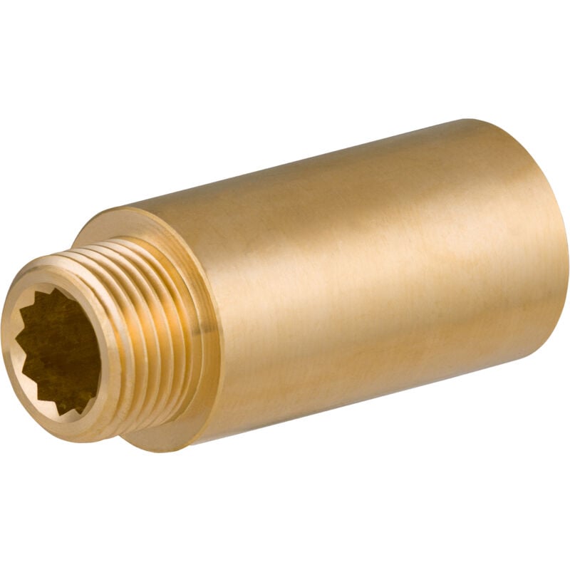 foto del prodotto prolunga grezza per rubinetto, maschio 15x21 femmina 15x21, lunghezza 50 mm noyon thiebault