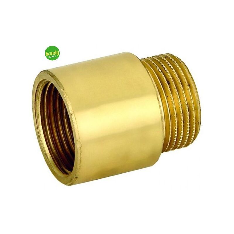 immagine 0 del prodotto prolunga in ottone giallo icma femmina 3 4 maschio 3 4 x 2,0 cm