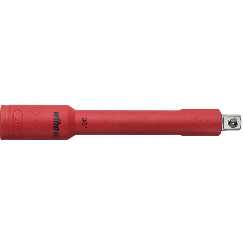 foto del prodotto prolunga isolata 3 8 per inserti per chiave a tubo, isolato 125 mm 43057 wiha