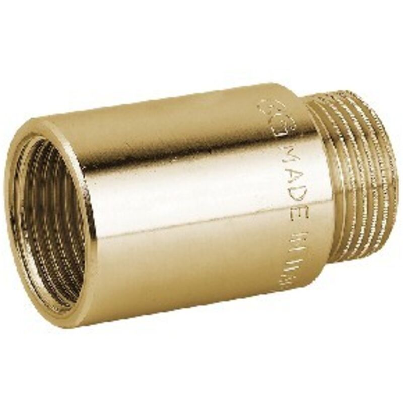 foto del prodotto prolunga mf in ottone giallo 1 2 x 80 mm