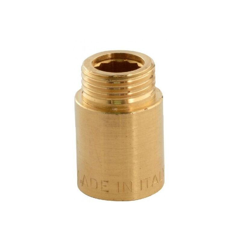 foto del prodotto prolunga ottone pesante lunghezza 100 mm pollici 1 2