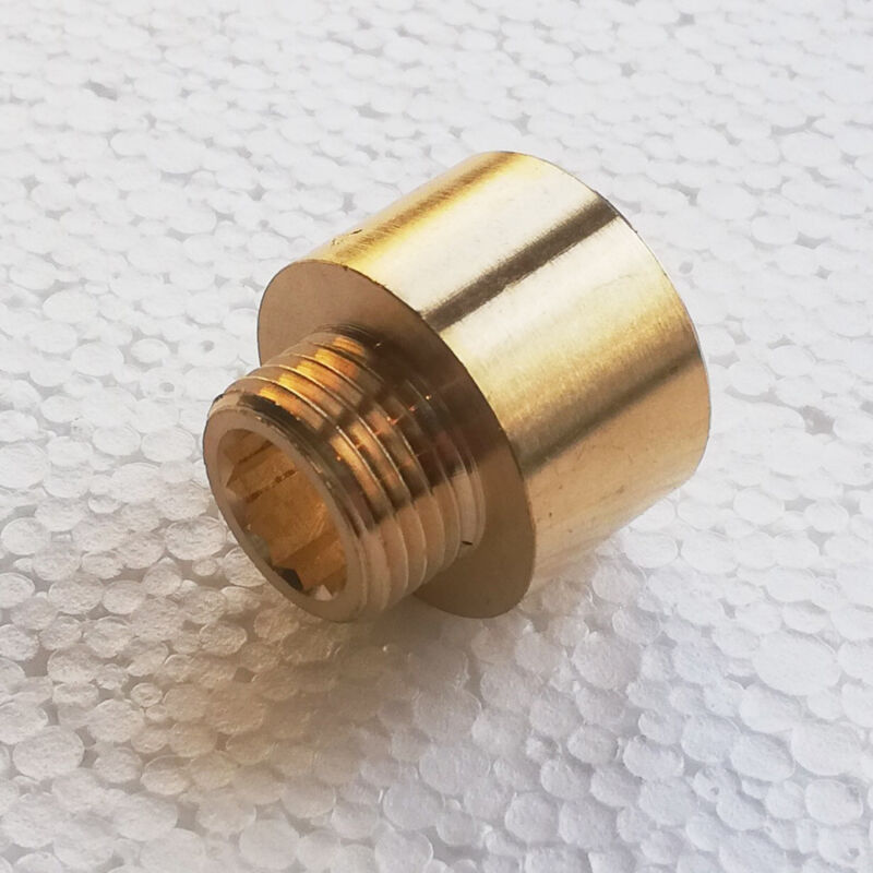 foto del prodotto prolunga ridotta in ottone giallo da f 1 x m 3 4