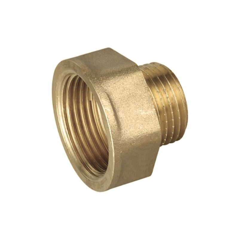 foto del prodotto prolunga ridotta in ottone giallo mf mf 1 2 x 3 4 tiemm e