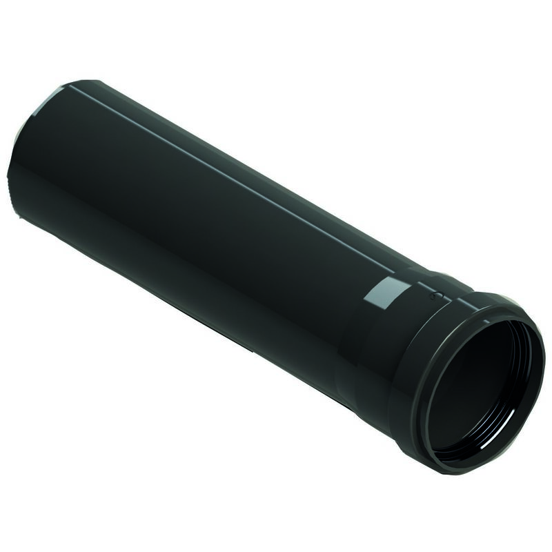 foto del prodotto prolunga telescopica l 250mm mf d.60mm polipropilene nero anti uv