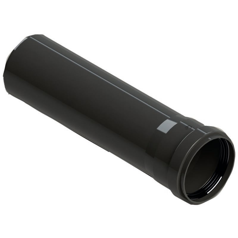 foto del prodotto prolunga telescopica l 250mm mf d.80mm polipropilene nero anti uv