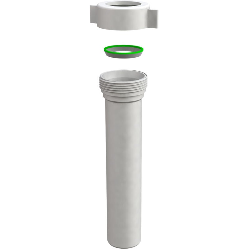 foto del prodotto prolunga universale in pvc con ghiera 11 4 32 bonomini s.r.l.