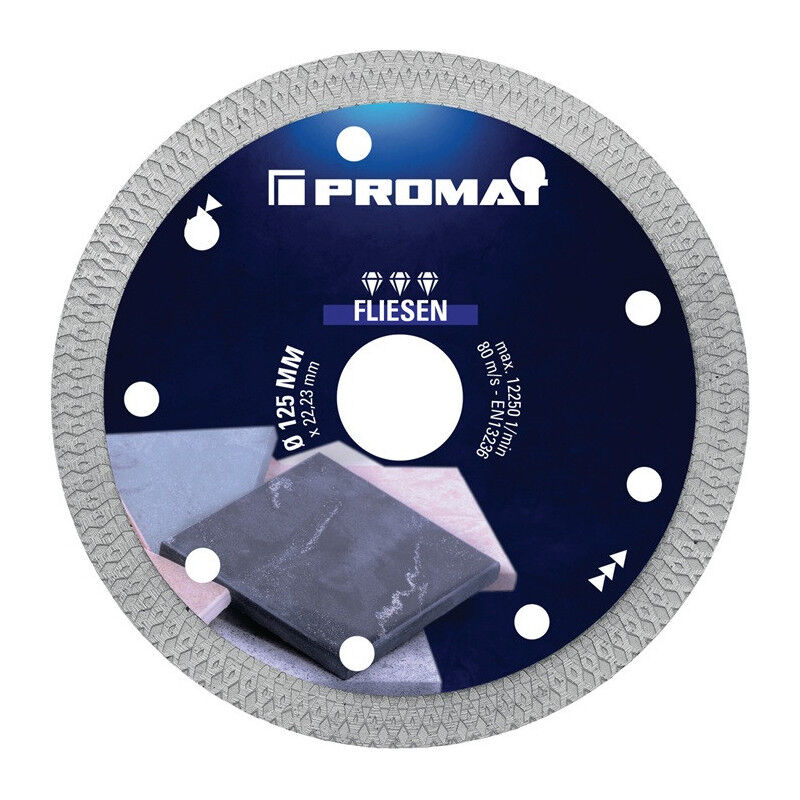 foto del prodotto promat disque tron onner diamant tiles pro x d.125mm al sage.22,23mm