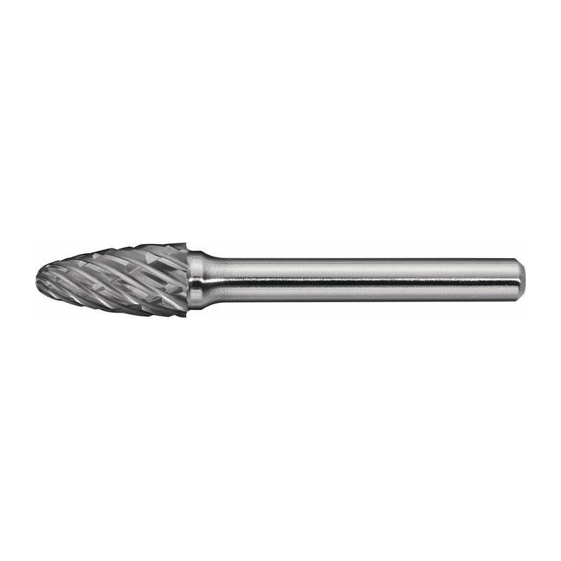 foto del prodotto promat fresa rbf acciaio speciale d.10mm testa l.20mm gambo d.6mm hm zincato a croce