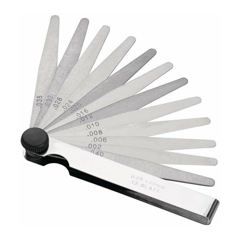 foto del prodotto promat spessimetro blade st.0.05 1.0mm sta l.100mm bl.13 st.
