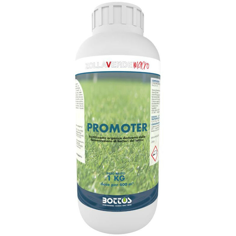 foto del prodotto promoter 1 kg biostimolanti per prato macroterme bottos