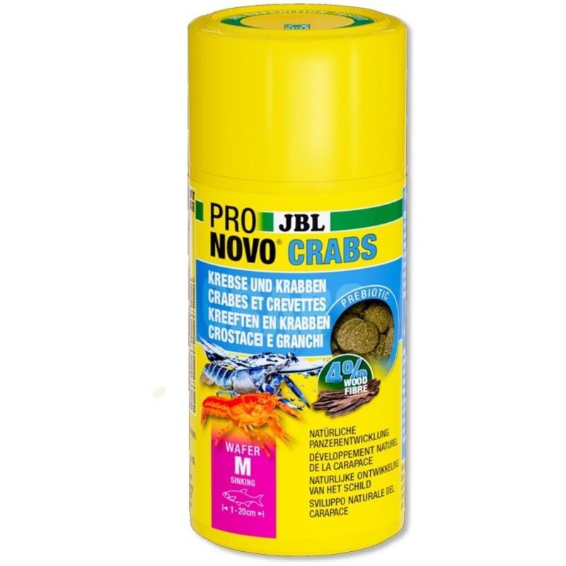 foto del prodotto pronovo crabs wafer m 100ml pastiglie per crostacei e gamberetti jbl
