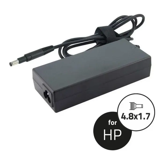 foto del prodotto propart alimentatore notebook hp 19.5v 65w 3.33a 4.8x1.7 plastica sagomata