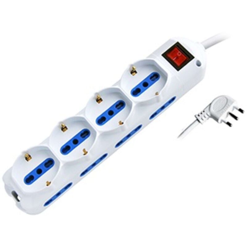 immagine 0 del prodotto propart multipresa 12 posti bipasso bipasso schuko spina16a interr. pem2514 w 