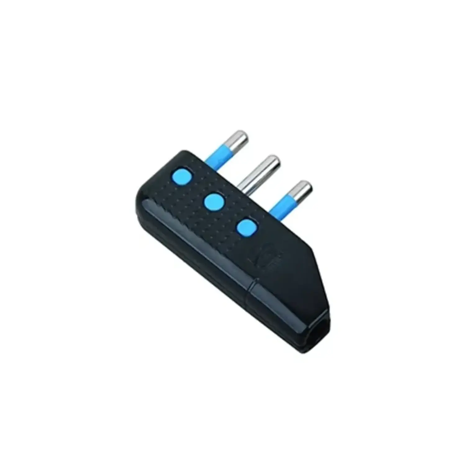 foto del prodotto propart spina elettrica prolunga cavo elettrico 2p t salvaspazio piatto a pipa 16a nero maschio
