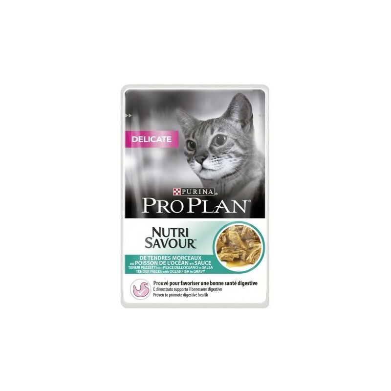 foto del prodotto proplan gatto delicate pesce 85gr purina