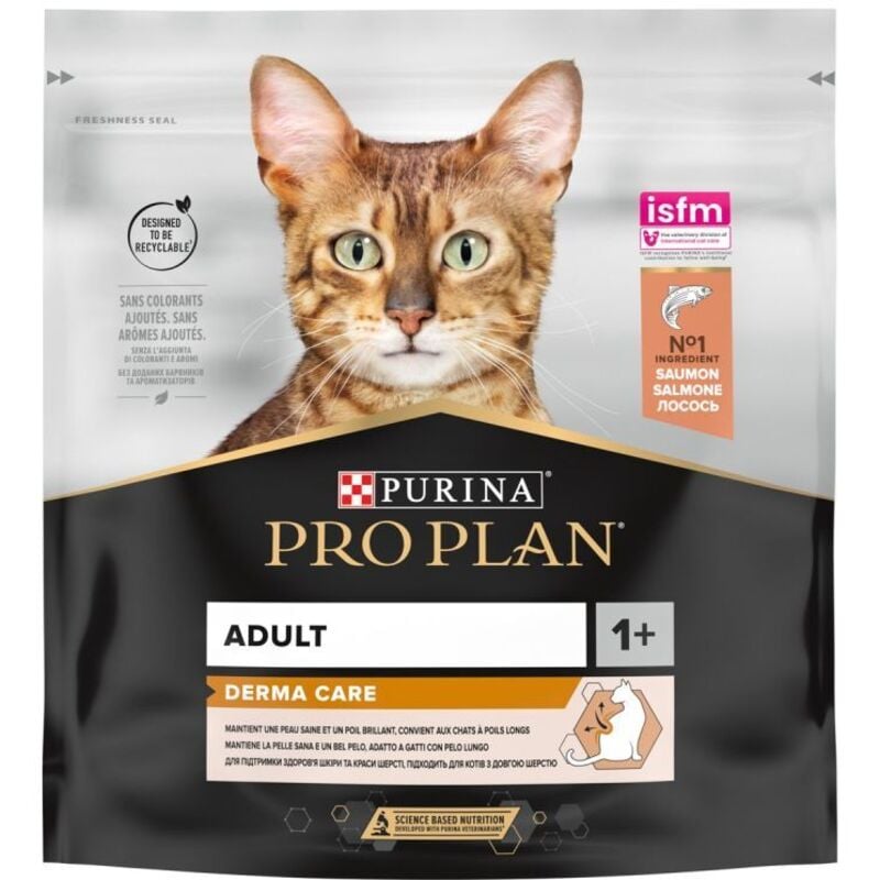 foto del prodotto proplan gatto derma care 400gr salmone
