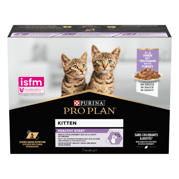 foto del prodotto proplan gatto junior nutri savour multipack 10 x 85gr tacchino