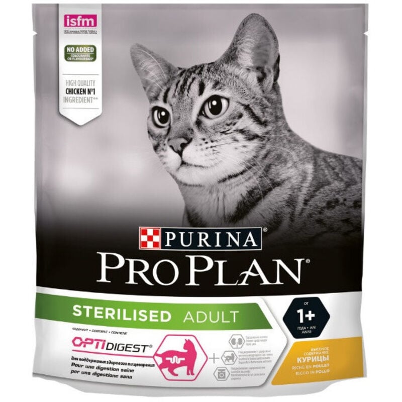 foto del prodotto proplan gatto sterilised delicate digestion 400gr pollo