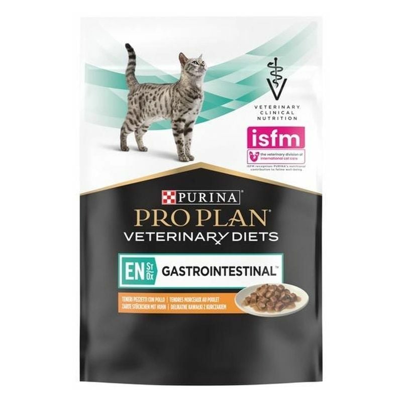 foto del prodotto proplan veterinary gatto en gastrointestinal st ox 85gr pollo