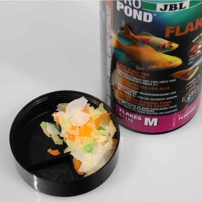 foto del prodotto propond flakes m mangime in fiocchi per pesci da laghetto formato 1000 ml jbl