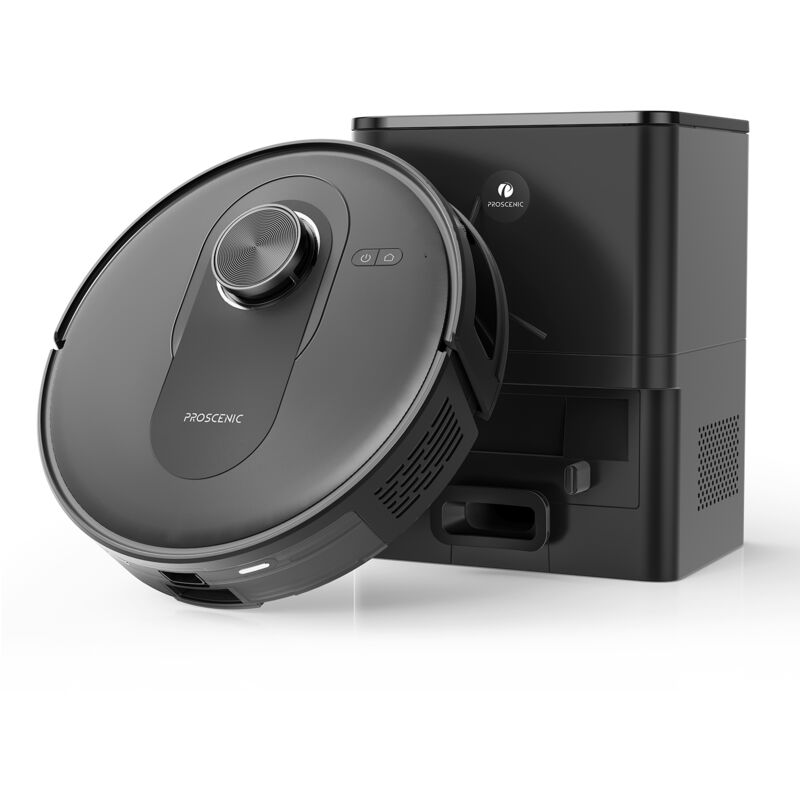 foto del prodotto proscenic q8 max robot aspiralavapavimenti aspirazione ultra potente 4200pa autonomia 200 minuti navigazione lidar compatibile con app,