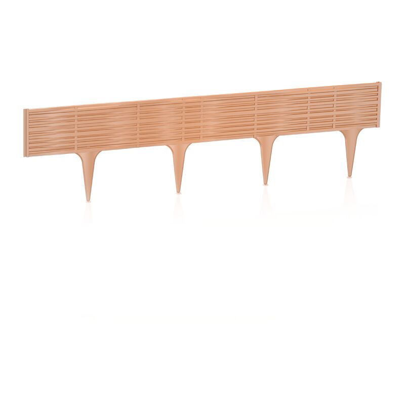foto del prodotto prosperplast bordura da giardino per aiuole in resina confezione 5 pezzi orange